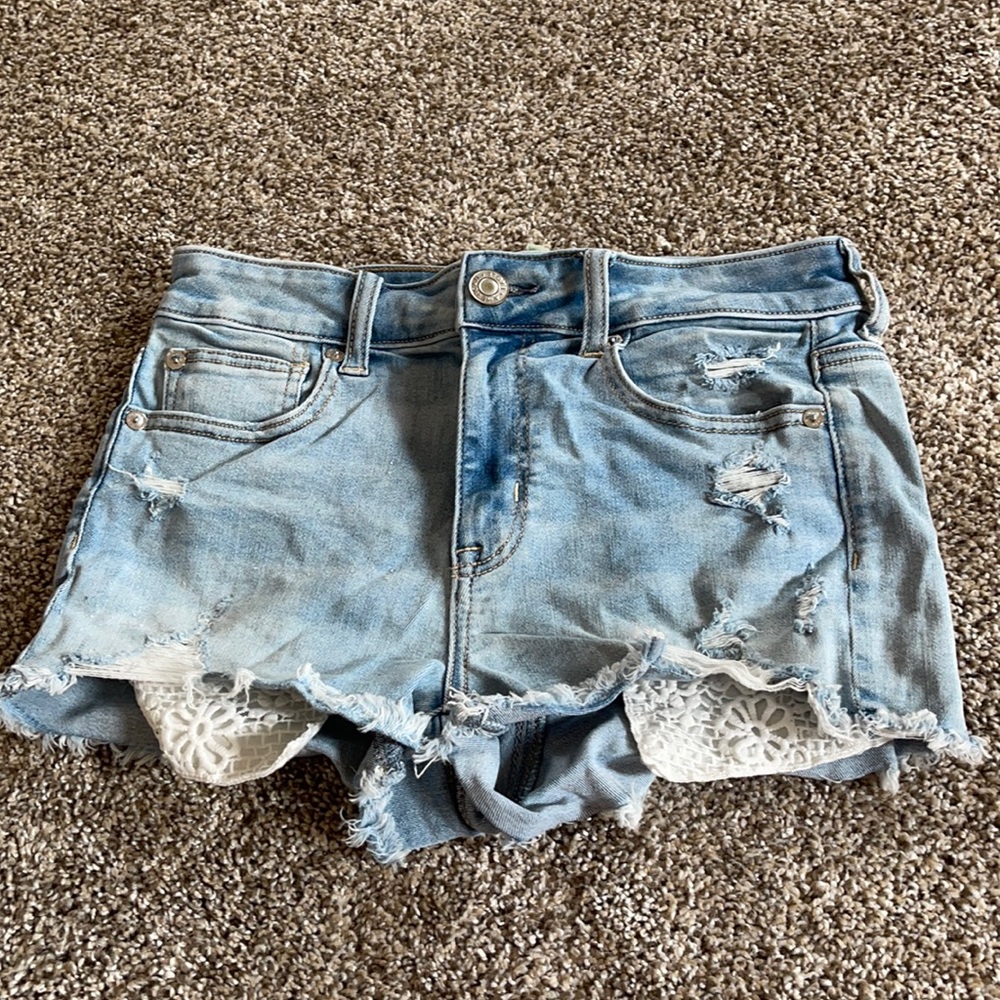 American Eagle high rise shorts